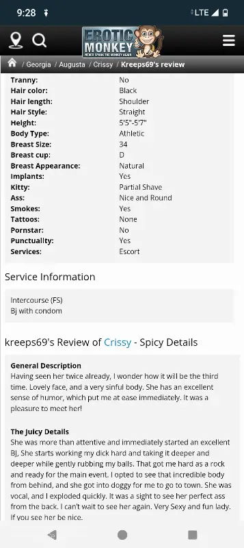 BODY DONE EXTREME FULL SERVICE 470 4214066 Read post in Augusta – Women Seeking Men photo 6
