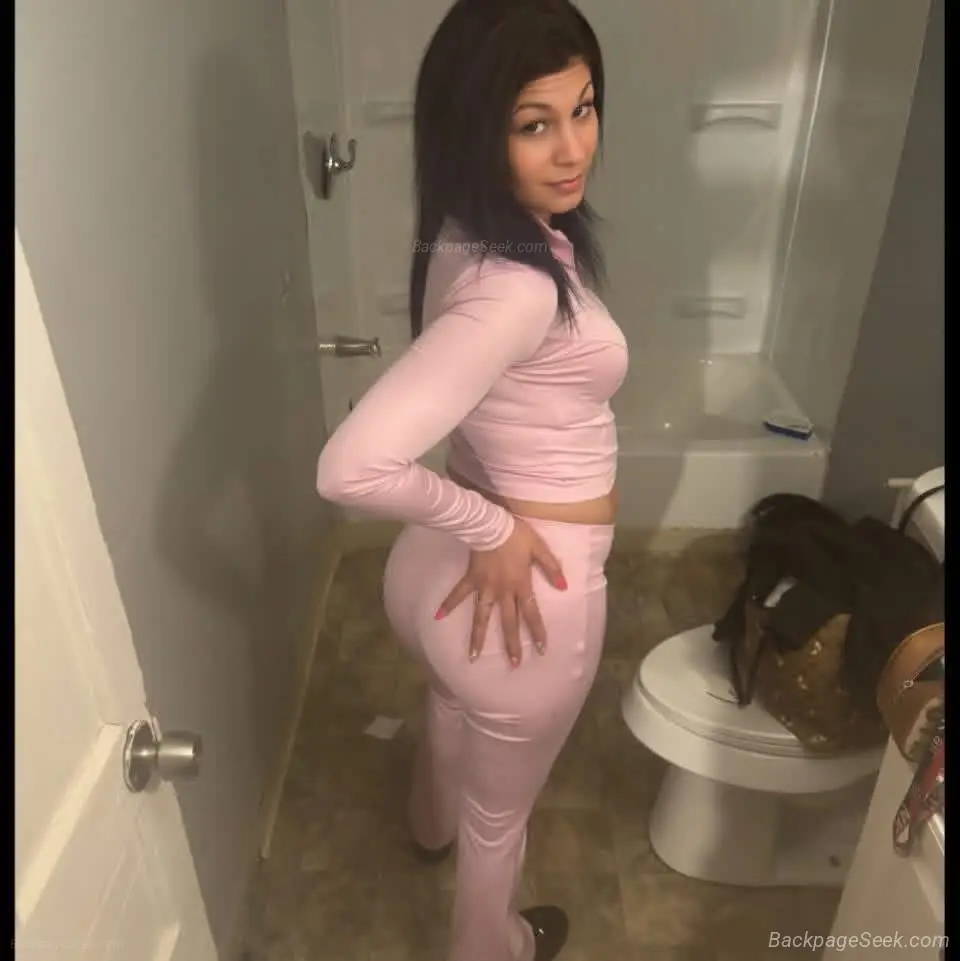 sexy petite brunette with a magical mouth