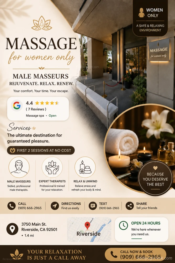 Massage for women only