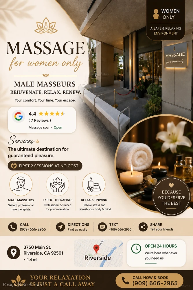 Massage for women only in Inland Empire – Men Seeking Women photo 2