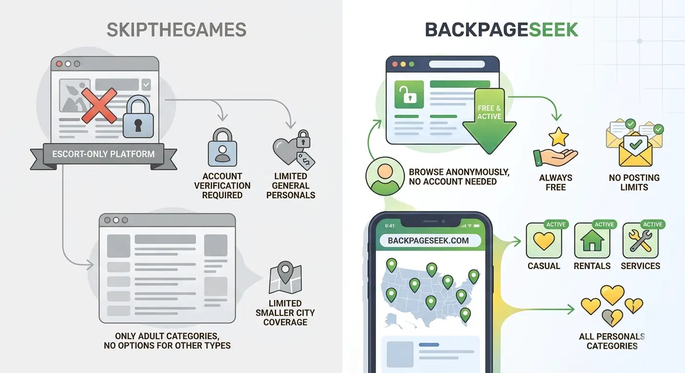 SkipTheGames Alternative 2026 — Free Options That Work – BackpageSeek
