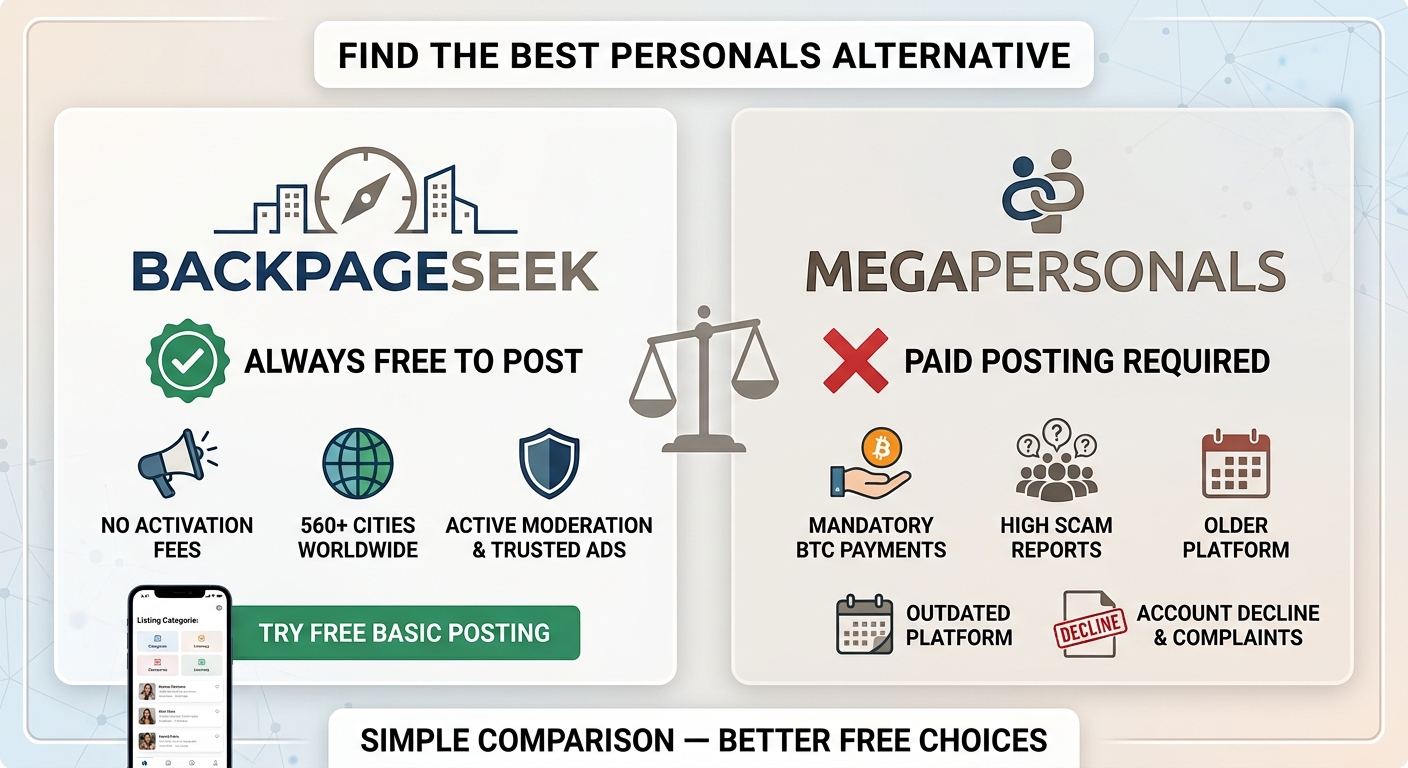 What Is the Best Site Like MegaPersonals.eu for Free Posting – BackpageSeek