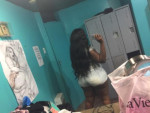 BIG BLACK GIRL BBW SELIA u want some chocolate partygirl