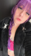 🍓💋 Bubble Butt Purple Hair 🍎💋