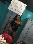 BIG BLACK GIRL BBW SELIA u want some chocolate partygirl