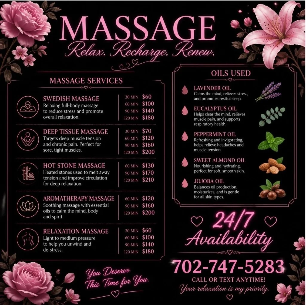 Come Be Relaxed And Revived in Las Vegas – Women Seeking Men photo 4