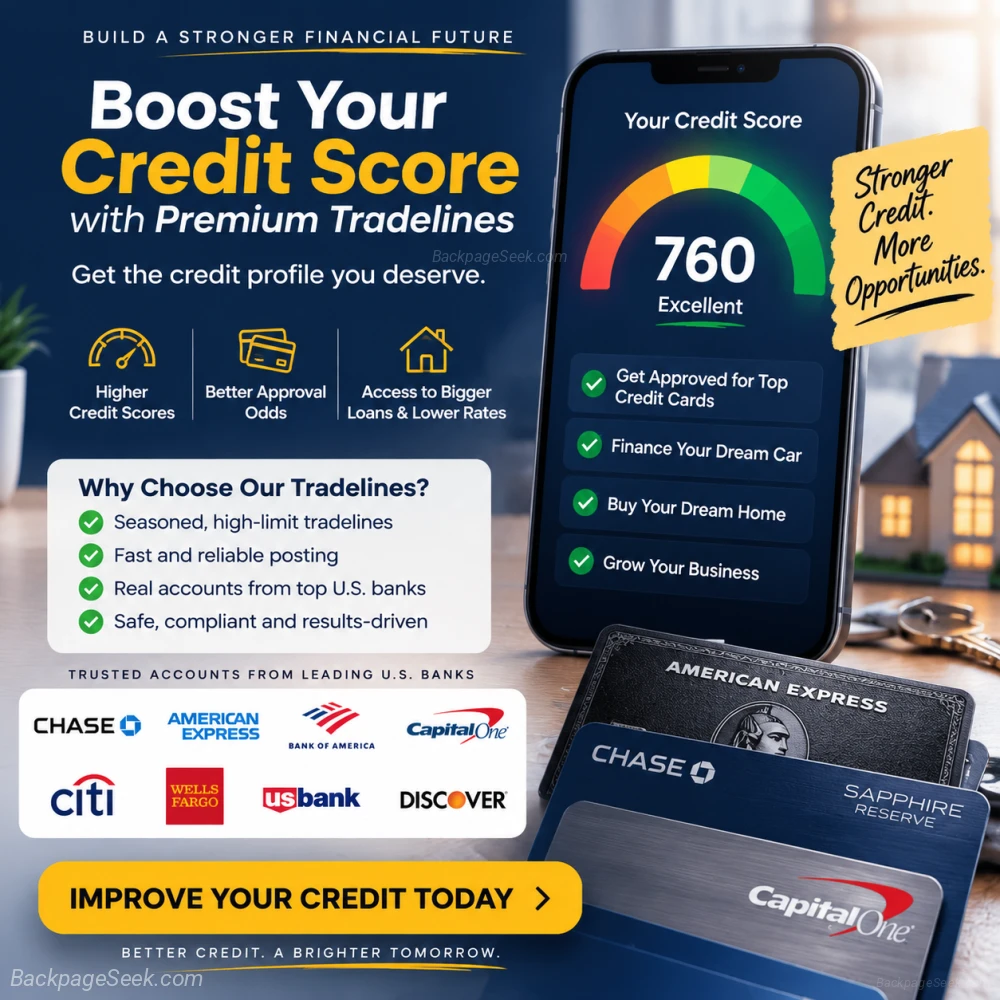 Boost Your Credit Profile With Trusted Tradelines in Miami – Financial Services photo 3