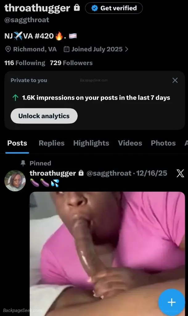 BBW TRANS GOOD THROAT TIGHT PUSSY in Richmond – Women Seeking Men photo 3