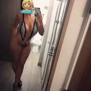 Sexy blonde in PEABODY dream come true star